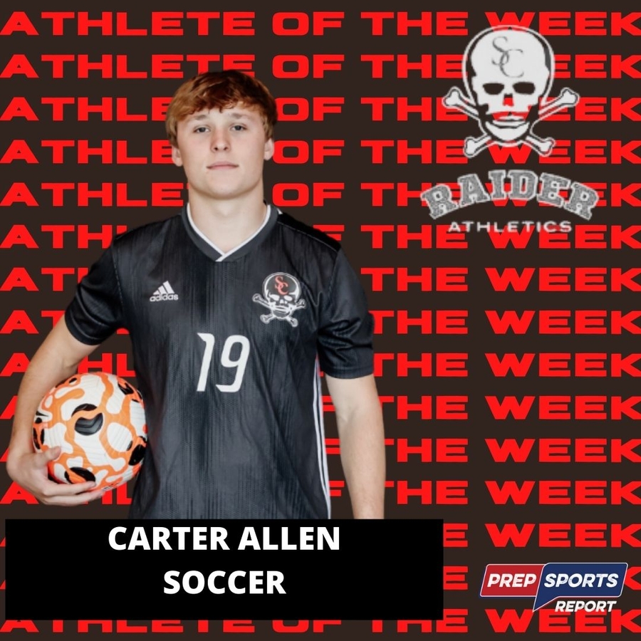 SCPS Carter Allen Scores the Raider Athlete of the Week Prep Sports